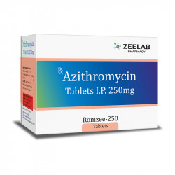Zithrozem 250 Antibiotic Tablet