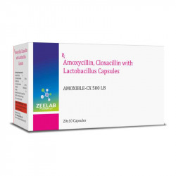 Amoxible CX 500 LB Antibiotic Capsule