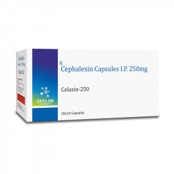 Celazin 250 Antibiotic Capsules