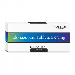 Clonatrix 1 Anticonvulsant Tablets