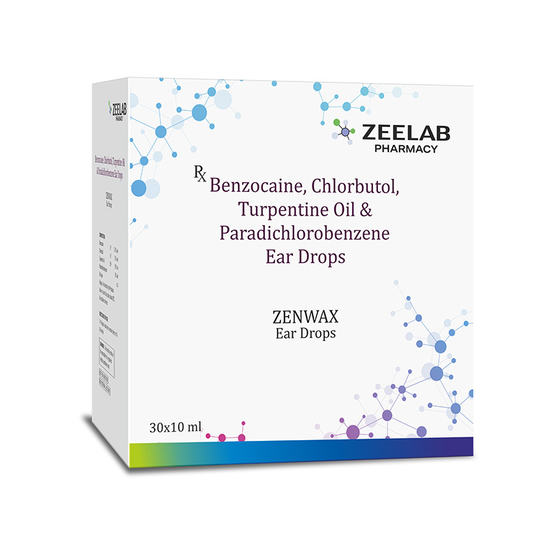 Zenwax Ear Drops - Ear Wax Dissolvent & Analgesic Drops for Pain Relief