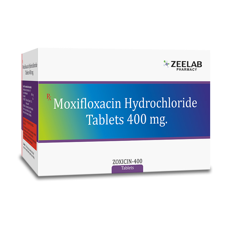 Zoxicin 400 Antibiotic Medicine For Bacterial Infection