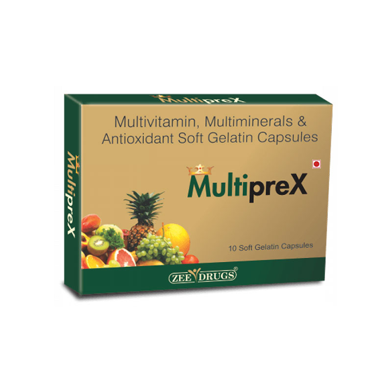 Multiprex Soft Gelatin Capsules Multivitamin Wellncare