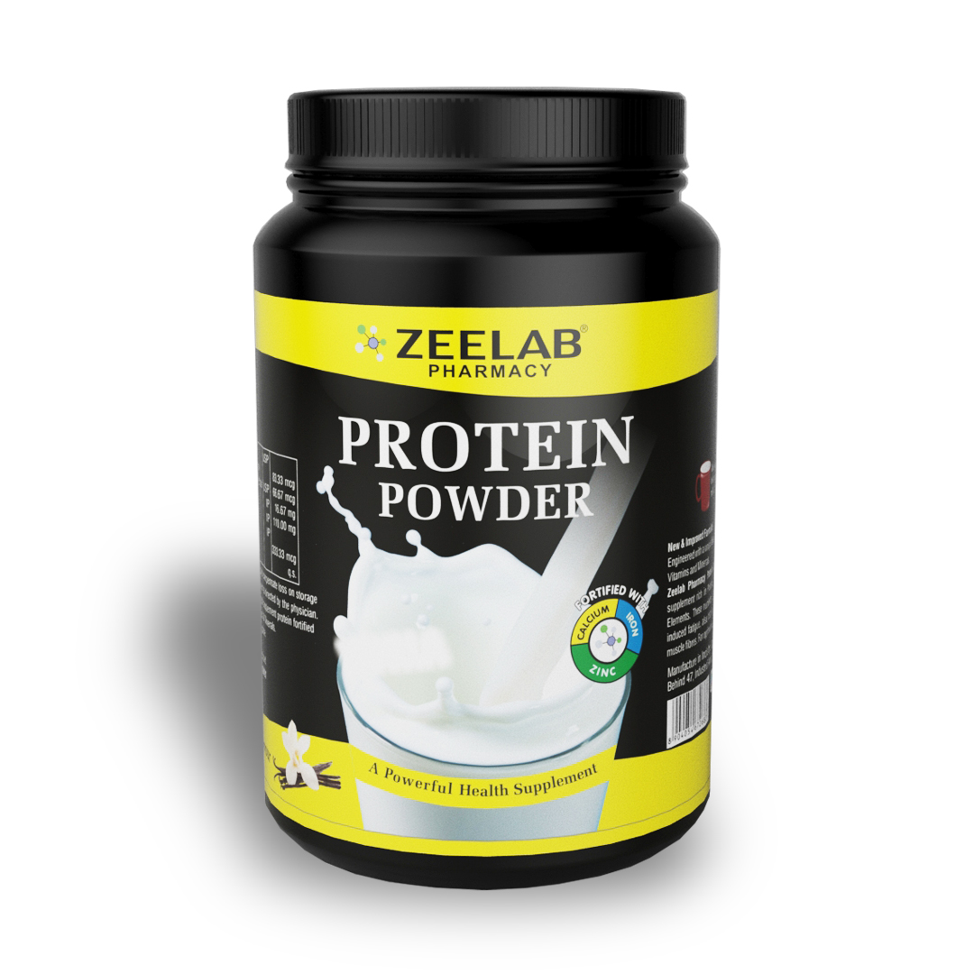 Buy Zeelab Protein Powder 500gm Vanilla Flavor Price Online