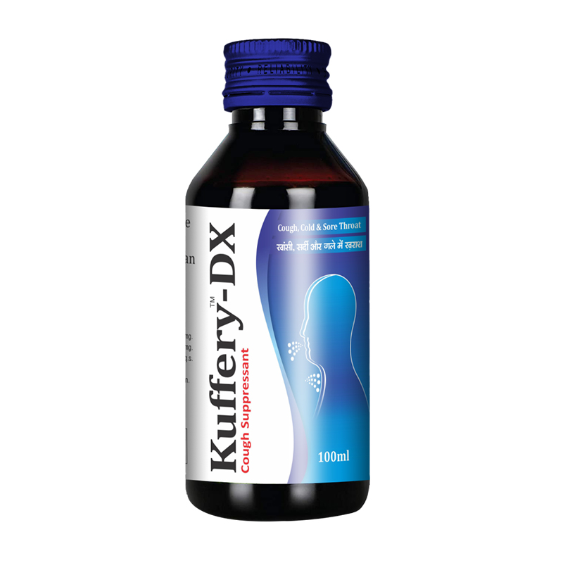 Buy KufferyDX Dry Cough Syrup Online at the best price ZEELAB Pharmacy