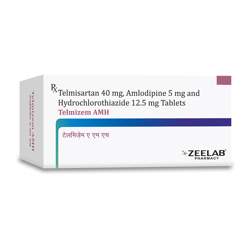 Telmisartan 40 Mg Hydrochlorothiazide 125 Mg, 10*15, Prescription