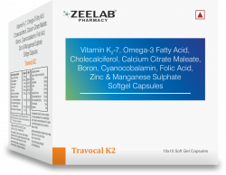 Travocal K2 Calcium Supplement Softgel Capsule