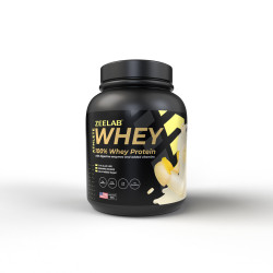 Zeelab Athlete 100% Whey Protein - 2 kg (4.4 lb) Banana Shake