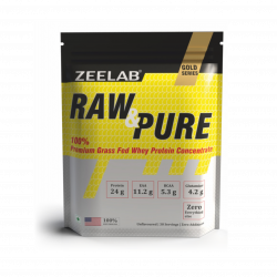 Zeelab Raw and Pure Whey Protein Concentrate - 910 g (2 lb)