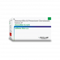 Amoxible CL 625 Antibiotic Tablet
