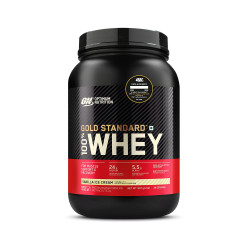 Optimum Nutrition (ON) Gold Standard Whey Protein - Vanilla Ice Cream- 907 g