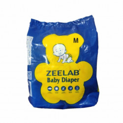 ZEELAB Baby Diaper | Pant Style Diaper Medium Size (Pack of 10)