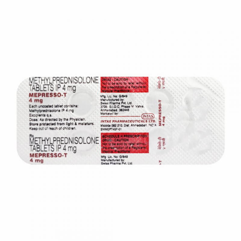 Mepresso T 4mg Tablet Mepresso T 4mg Tablet