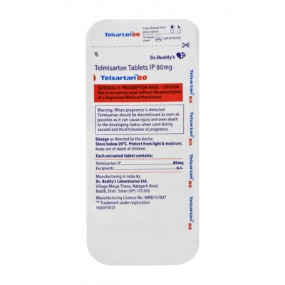 Telsartan 80 Tablet