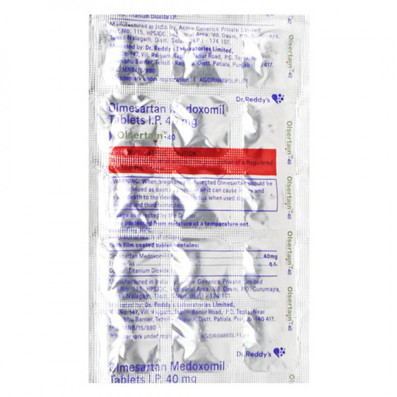 Olsertain 40 Tablet Olsertain 40 Tablet