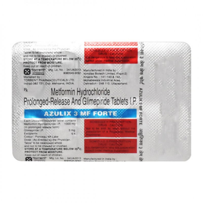 Azulix 3 MF Forte Tablet PR Azulix 3 MF Forte Tablet PR