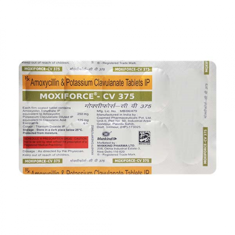 Moxiforce-CV 375 Tablet