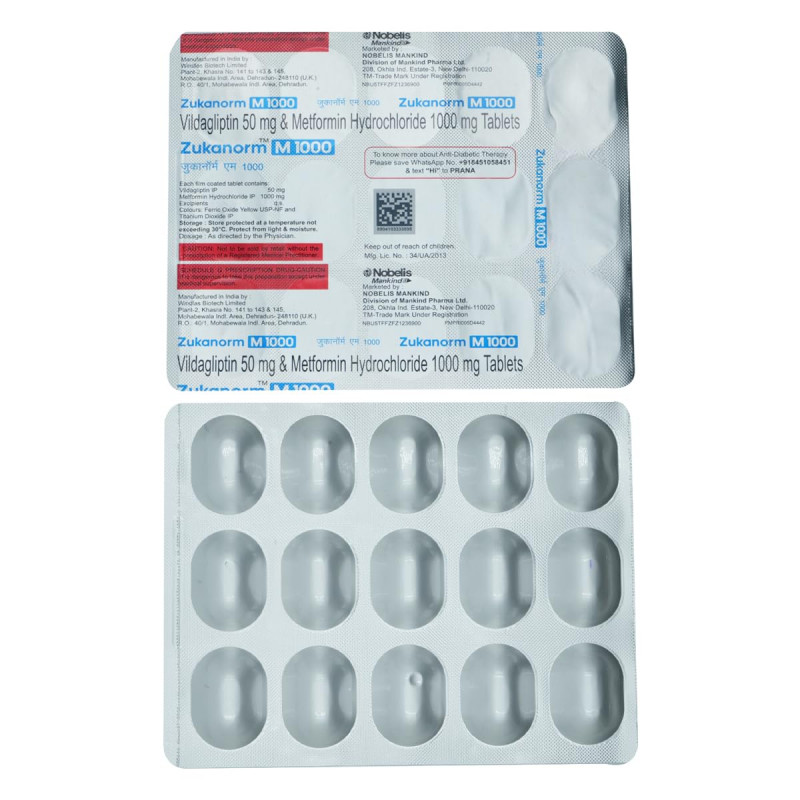 Zukanorm M 1000 Tablet