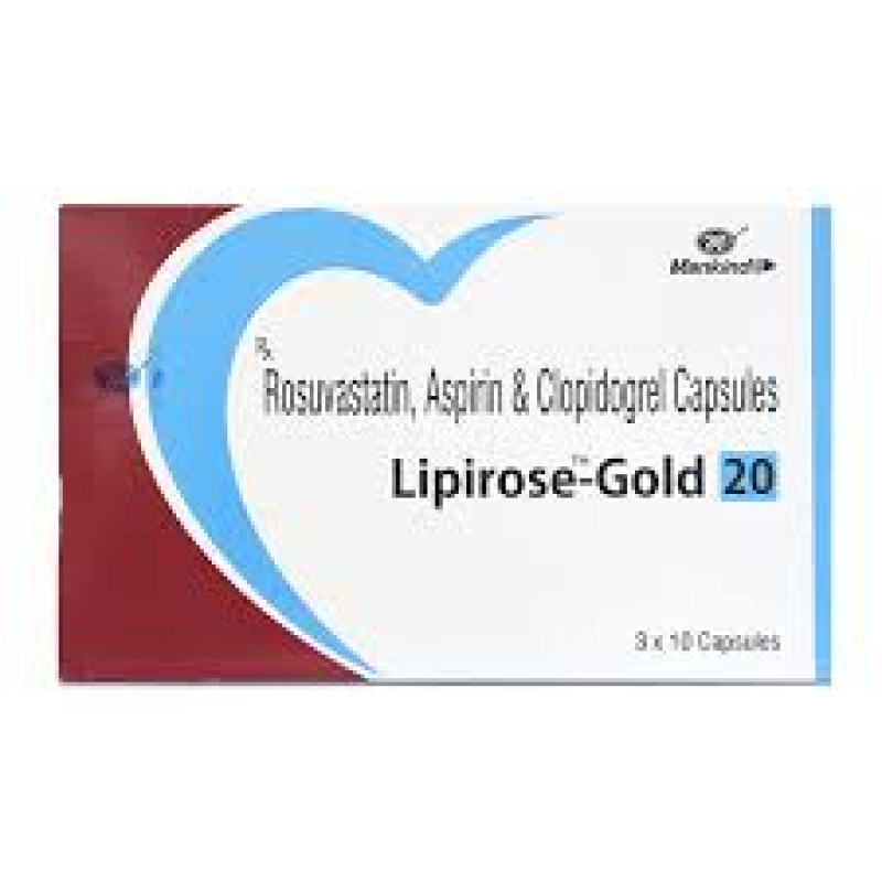 Lipirose-Gold 20 Capsule Lipirose-Gold 20 Capsule