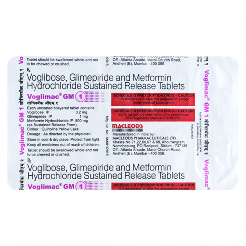 Voglimac GM 1 Tablet SR