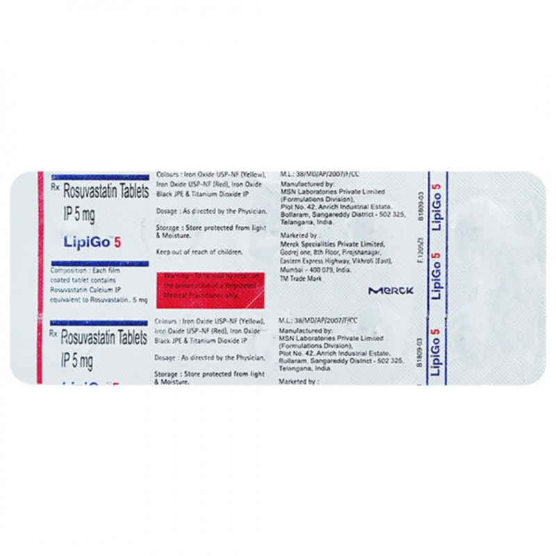 Lipigo 5 Tablet Lipigo 5 Tablet