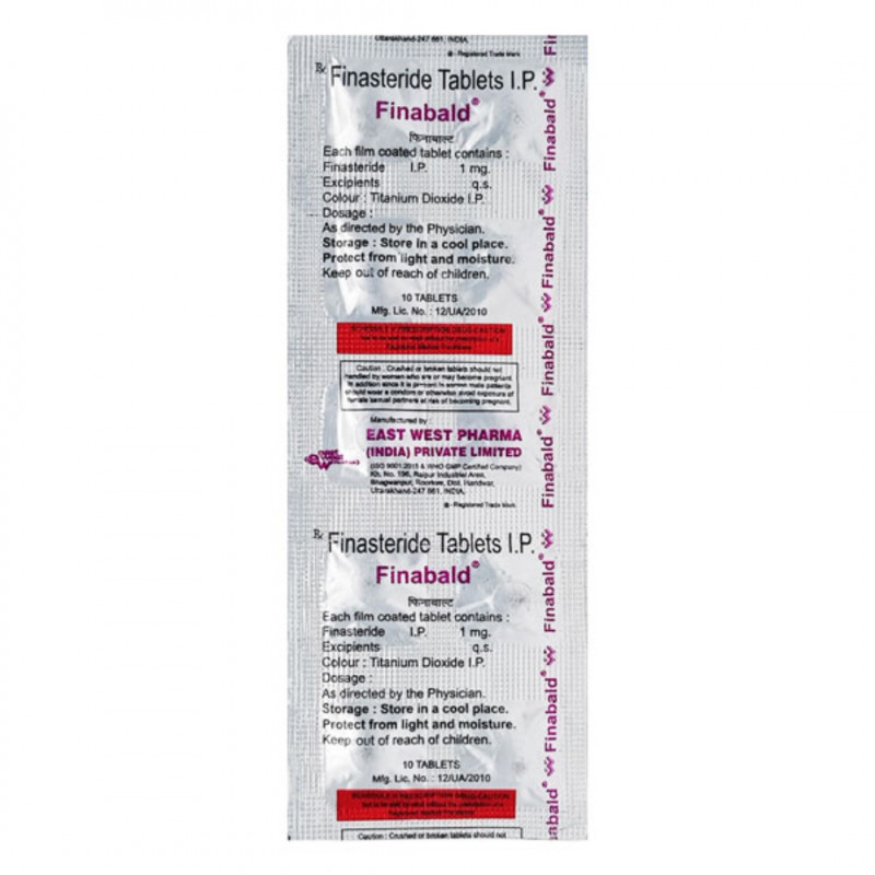 Finabald 1mg Tablet