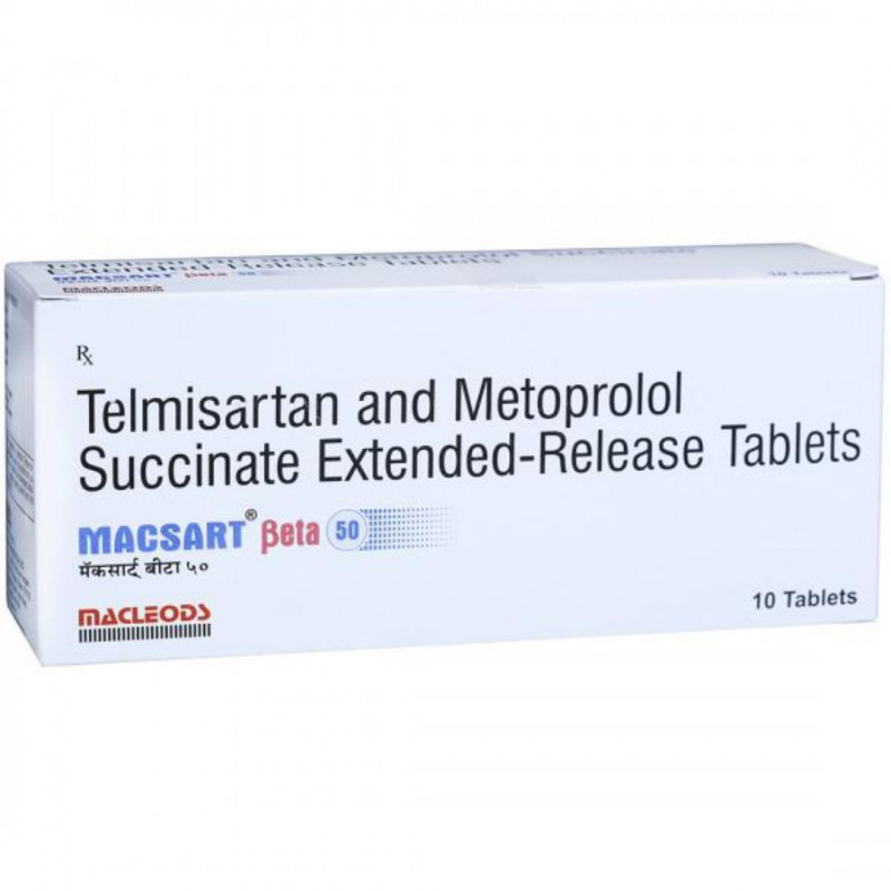 Macsart Beta 50 Tablet ER Macsart Beta 50 Tablet ER