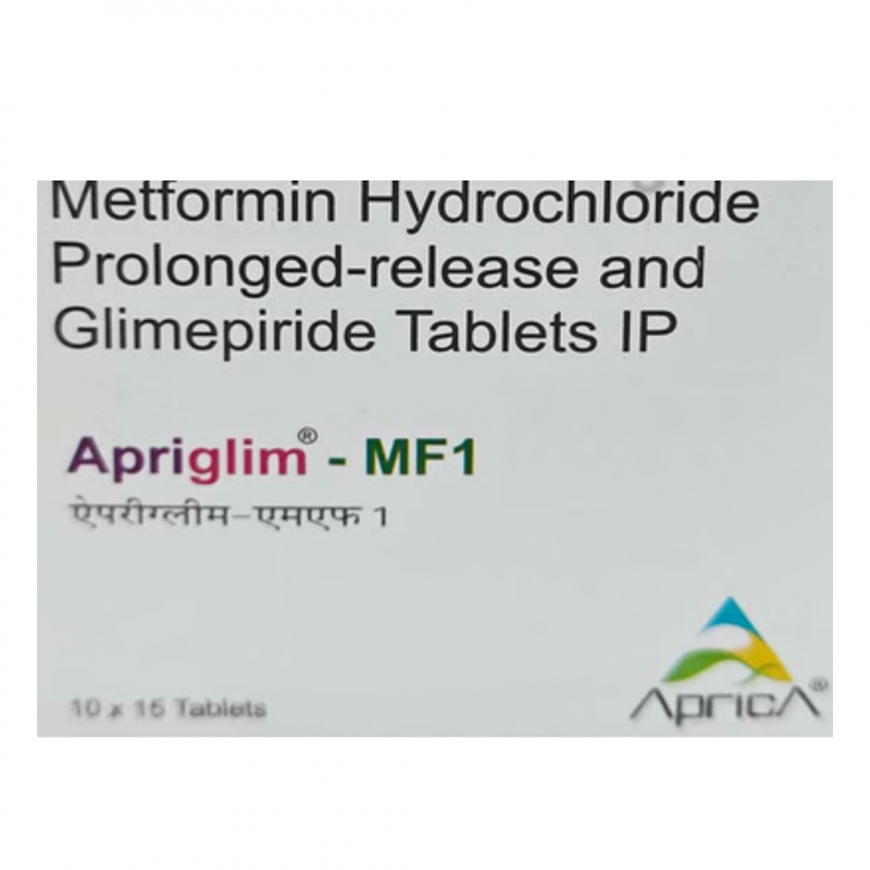 Apriglim-MF 1 Tablet PR Apriglim-MF 1 Tablet PR