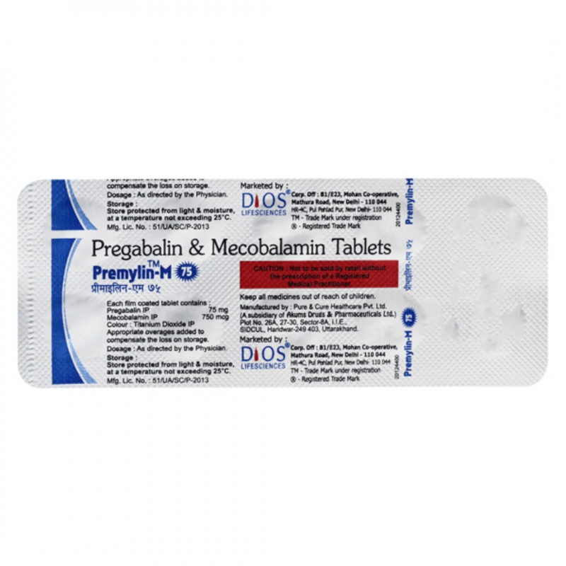 Premylin-M 75 Tablet Premylin-M 75 Tablet