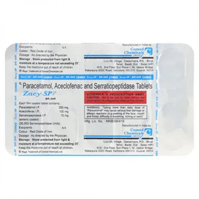 Zacy -MR Tablet