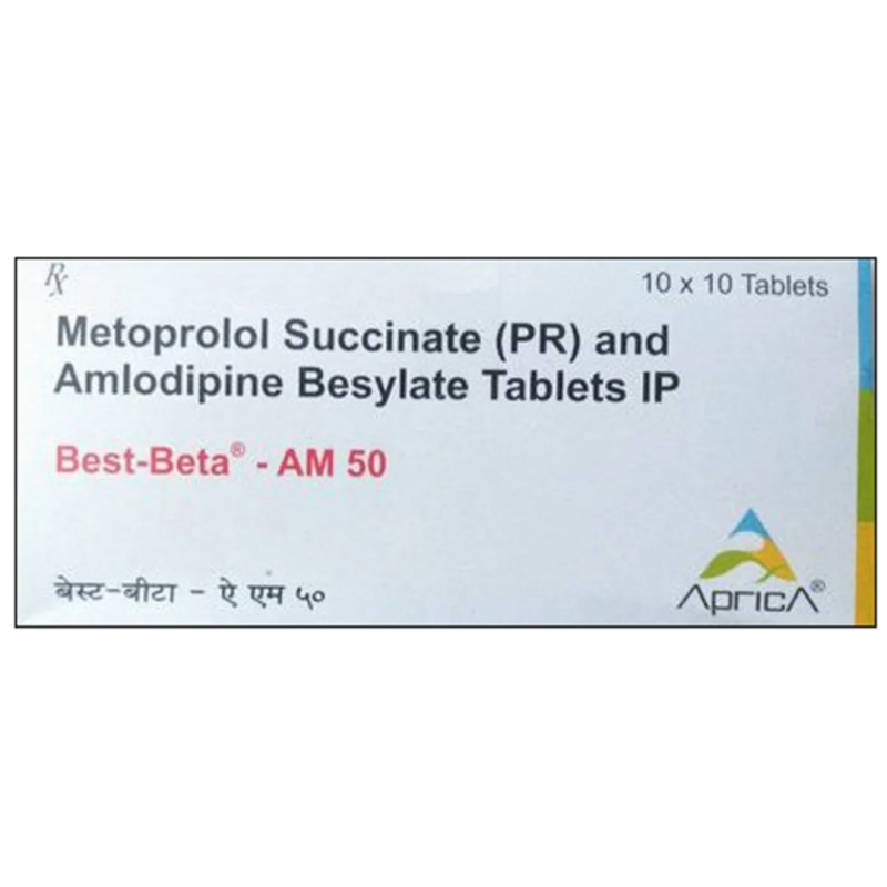 Best-Beta-AM 50 Tablet Best-Beta-AM 50 Tablet