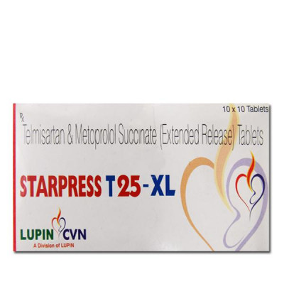 Starpress T 25-XL Tablet - Uses, Price, Substitute, Side Effects 