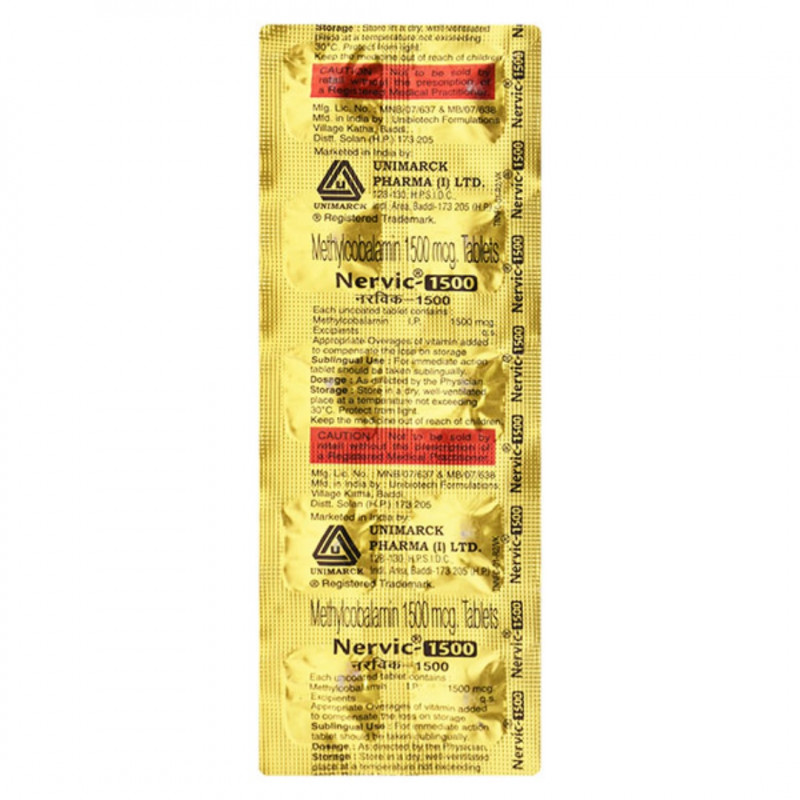 Nervic 1500 Tablet
