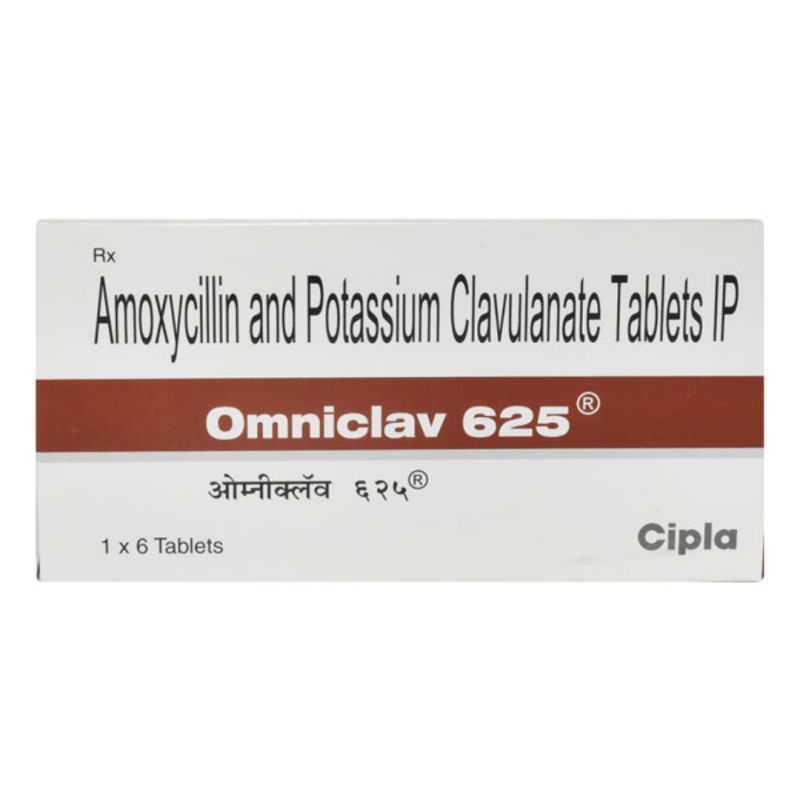 Omniclav 625 Tablet Omniclav 625 Tablet