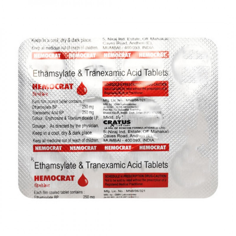 Hemocrat 250 mg/250 mg Tablet Hemocrat 250 mg/250 mg Tablet