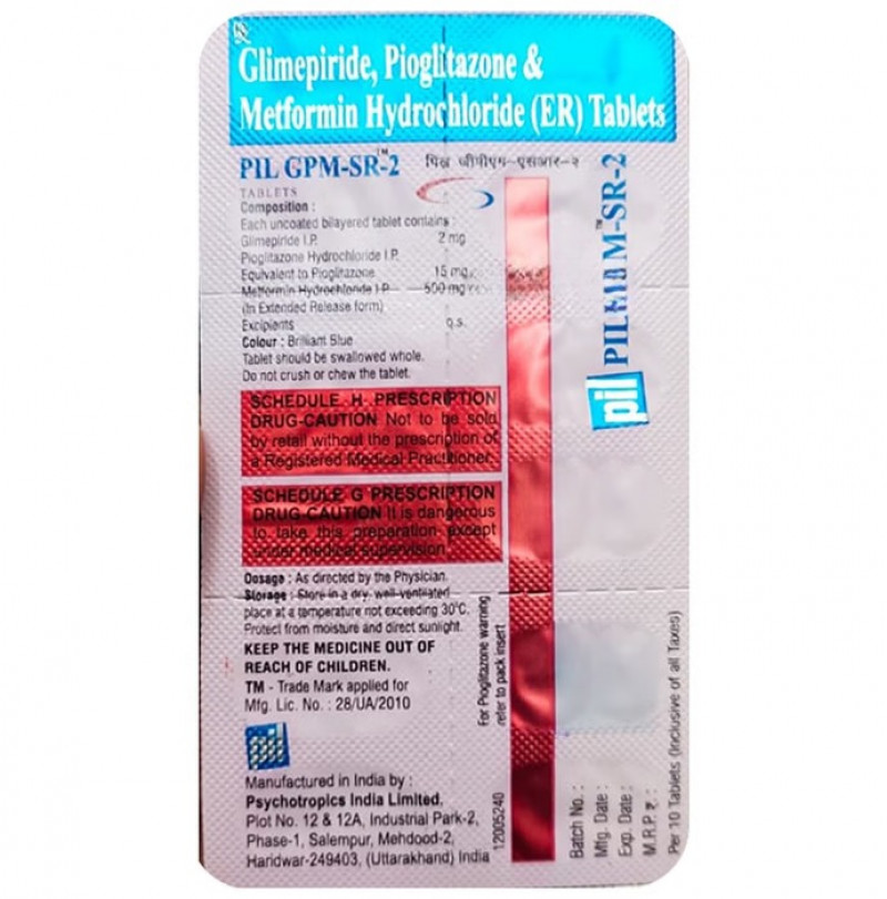 GPM-SR 2 Tablet GPM-SR 2 Tablet