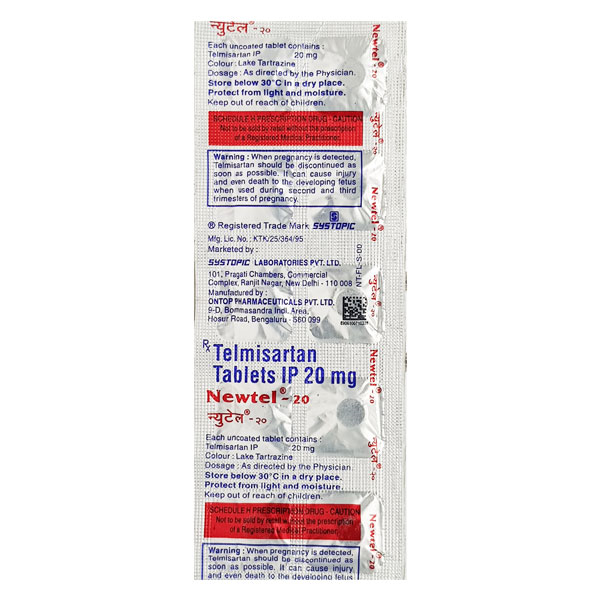 Newtel 20 Tablet