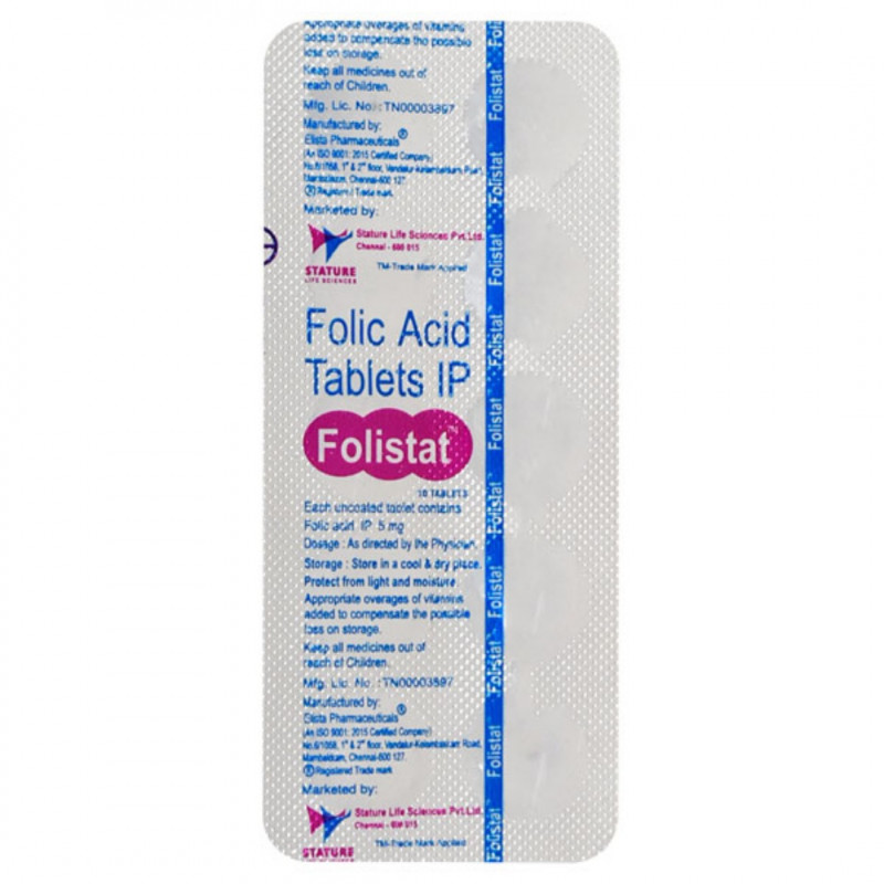 Folistat 5mg Tablet Folistat 5mg Tablet
