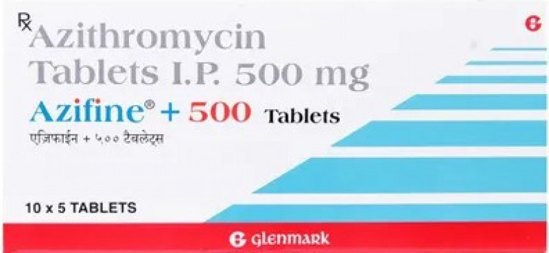 Azifine + 500 Tablet Azifine + 500 Tablet