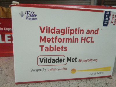 Vildader Met 500mg/50mg Tablet