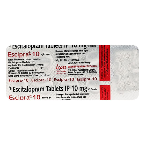 Escipra 10 Tablet Escipra 10 Tablet