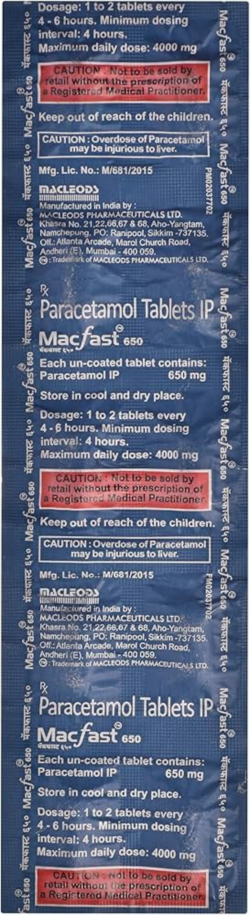 Macfast 650 Tablet