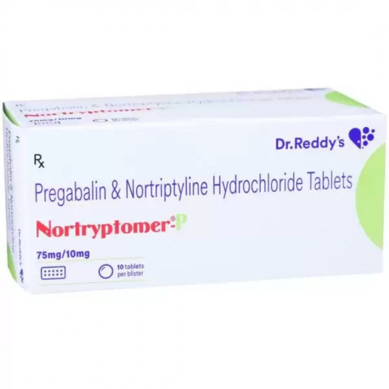 Nortryptomer-P 10mg/75mg Tablet Nortryptomer-P 10mg/75mg Tablet