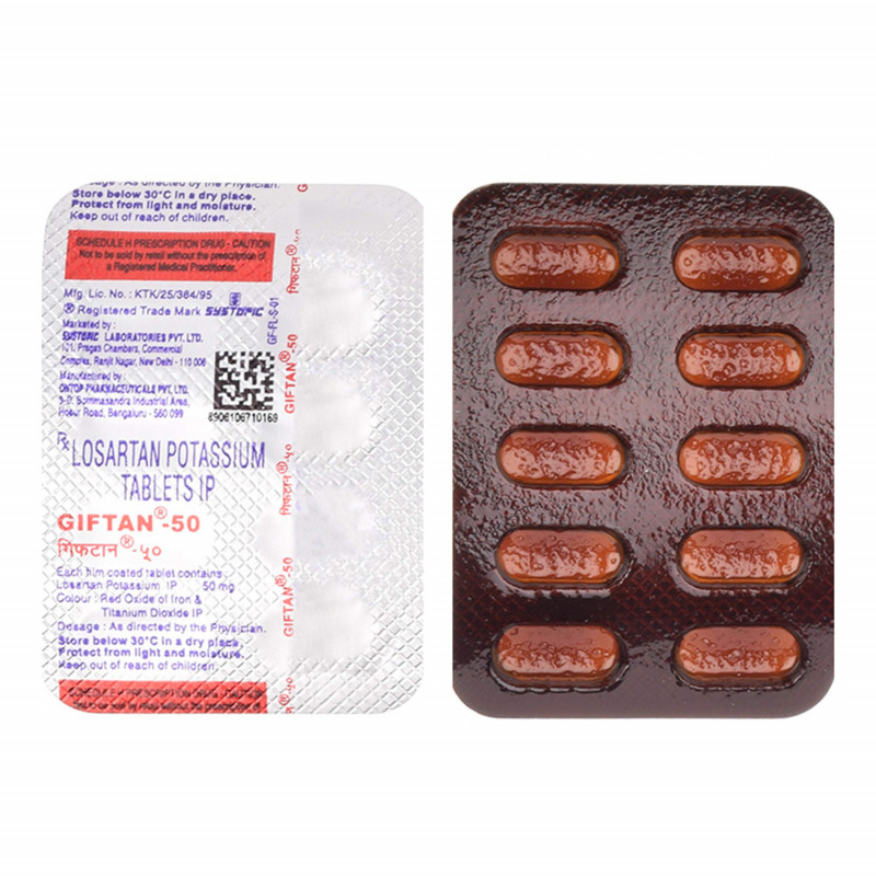 Giftan 50 Tablet Giftan 50 Tablet