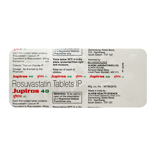 Jupiros 40 Tablet Jupiros 40 Tablet