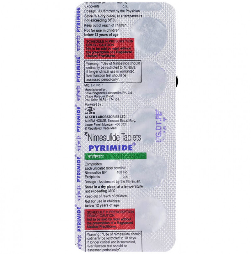 Pyrimide 100mg Tablet Pyrimide 100mg Tablet