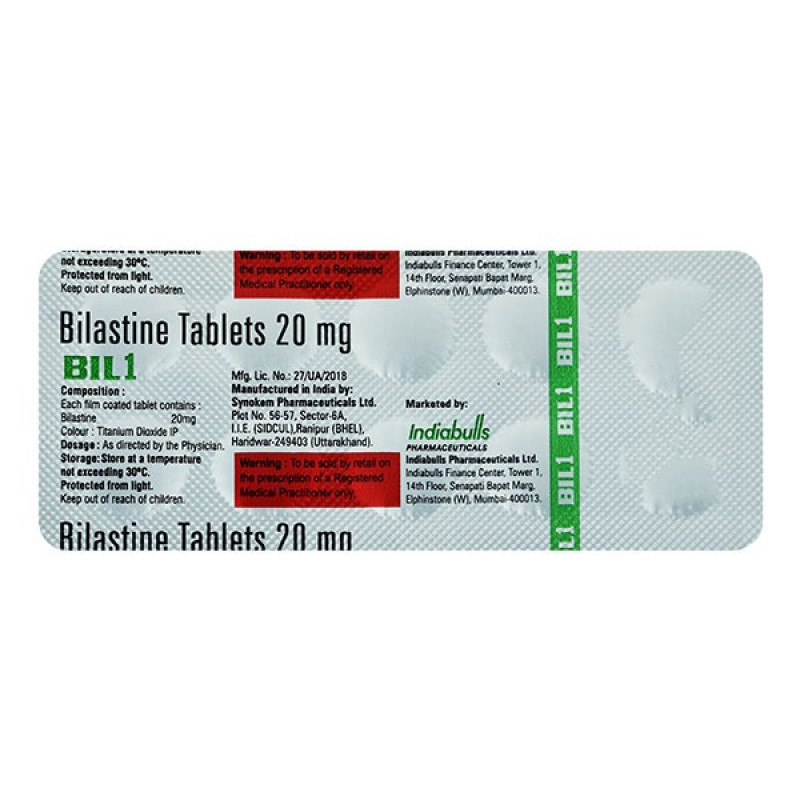 Bil 20mg Tablet Bil 20mg Tablet