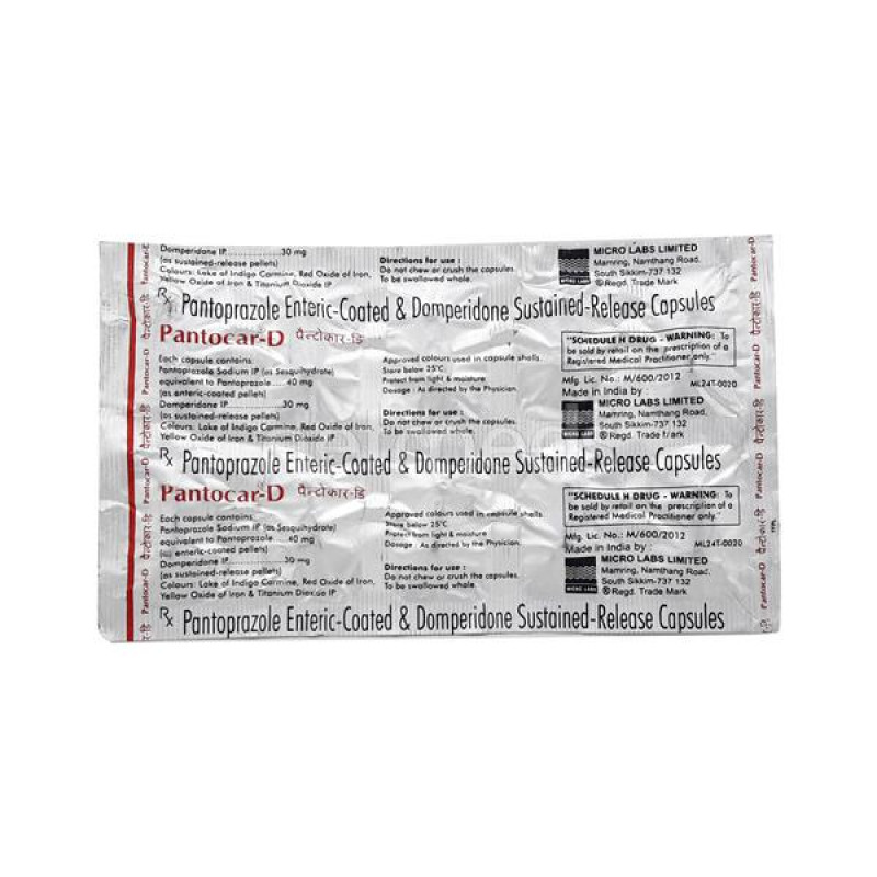 Pantocar-D Capsule PR