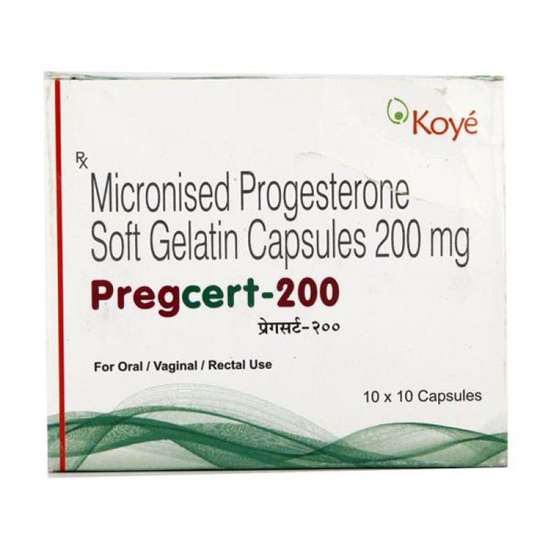 Pregcert 200 Capsule Pregcert 200 Capsule
