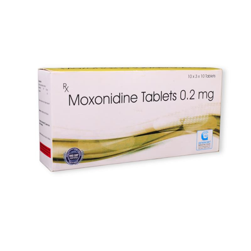 Genericart Moxonidine 0.2mg Tablet Genericart Moxonidine 0.2mg Tablet